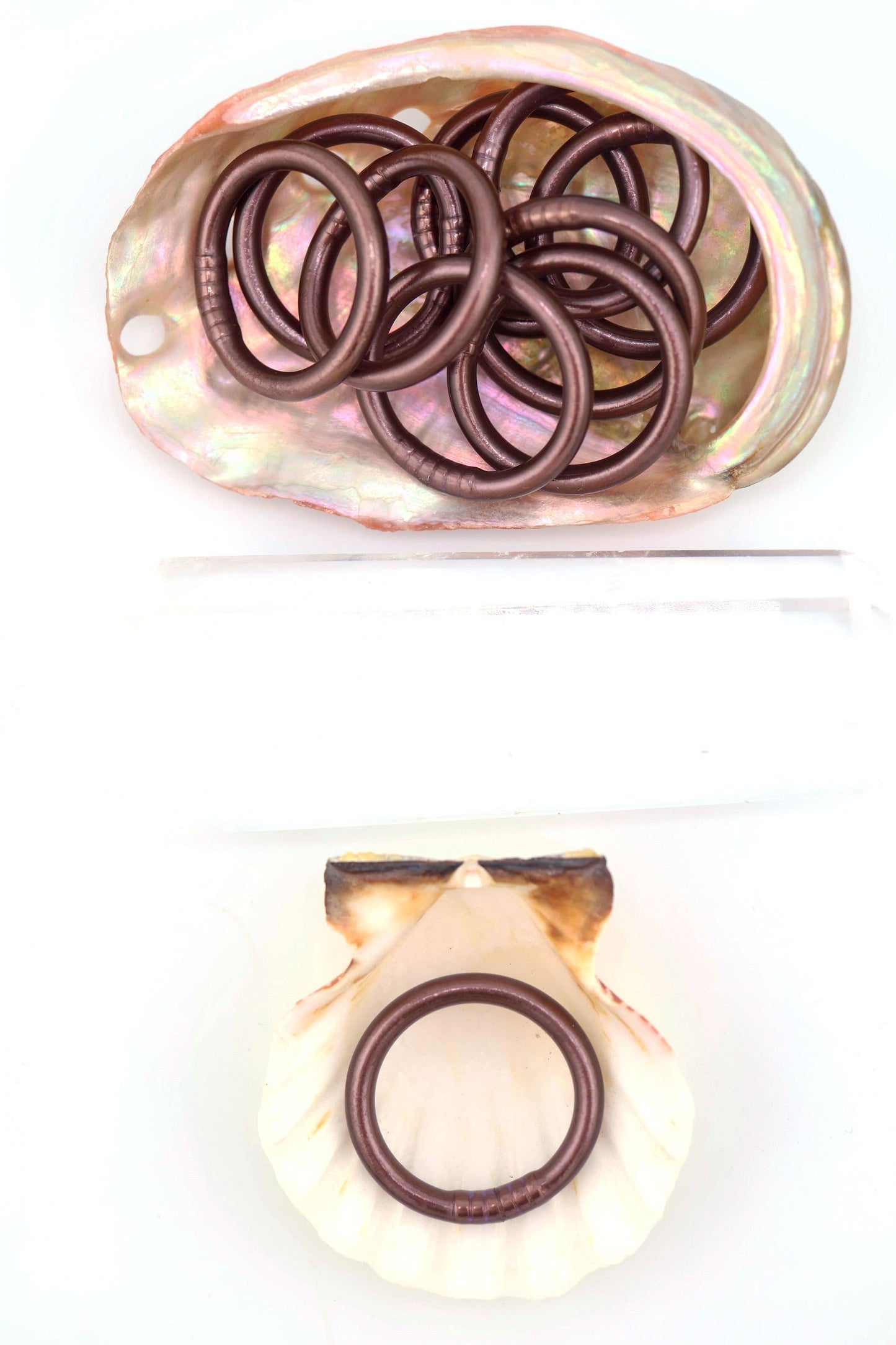 Buddhist Ring Thai Temple Rings, Colorful Kumlai (4 sizes)