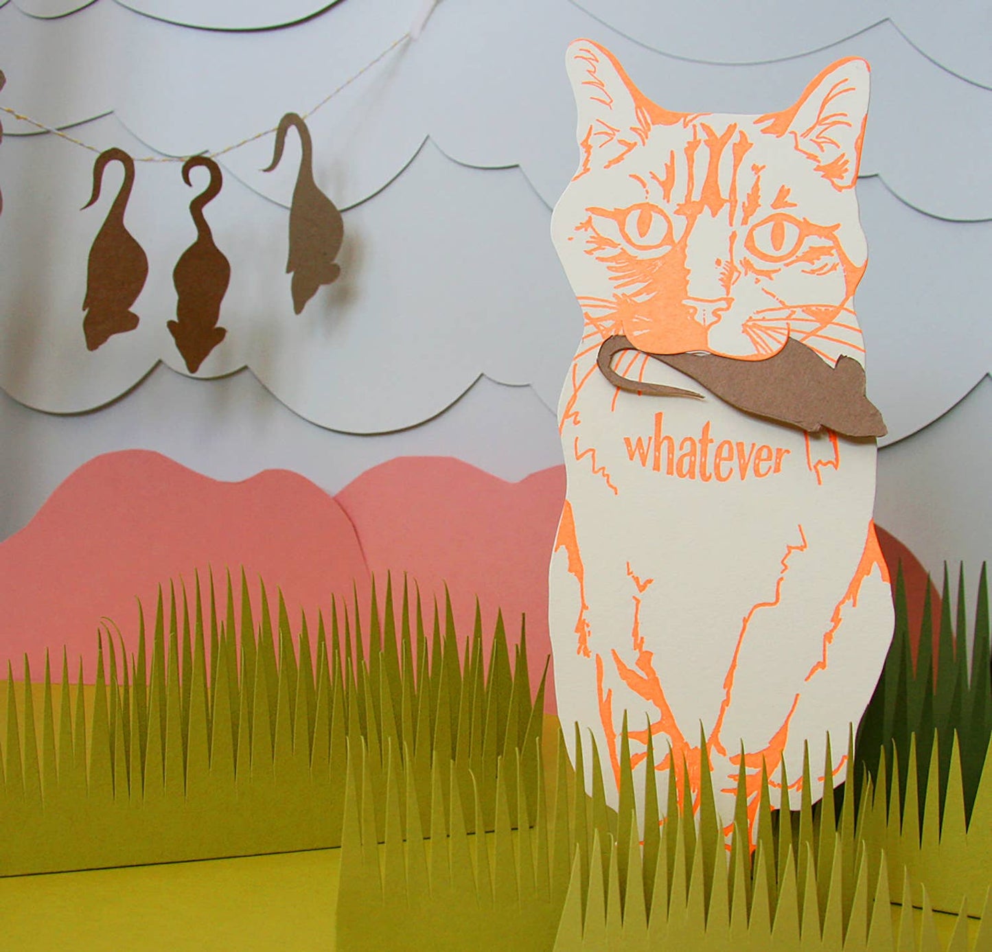 Whatever cat gift card