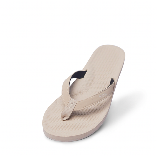 Women's Flip Flops - Sea Salt Sole/Sea Salt - Sneaker Sole
