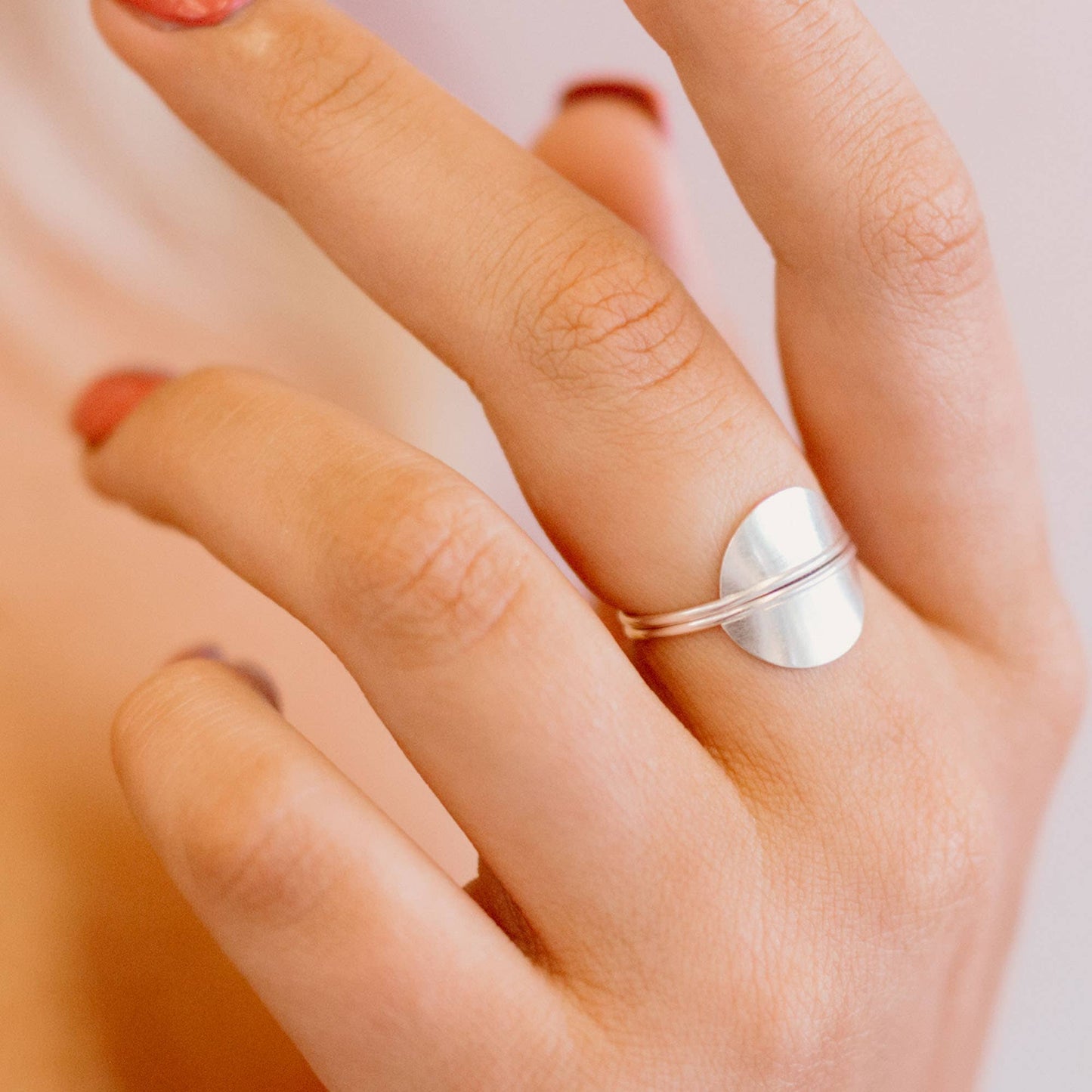 Minimal Semicircle Fragment Stacking Ring