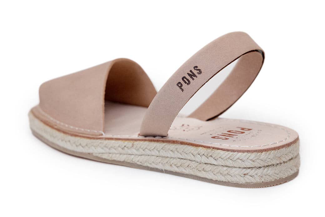 Pons Classic Espadrille Tan