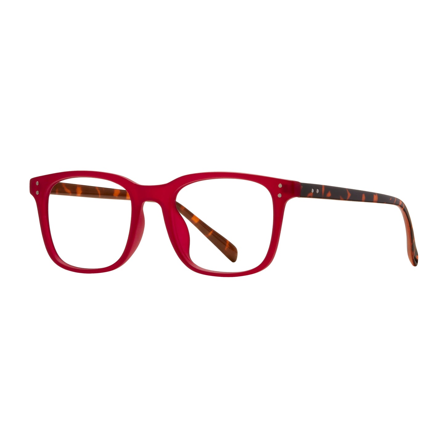 Byren - Matt Red/ Tort - Blue Light Filtering 0.00
