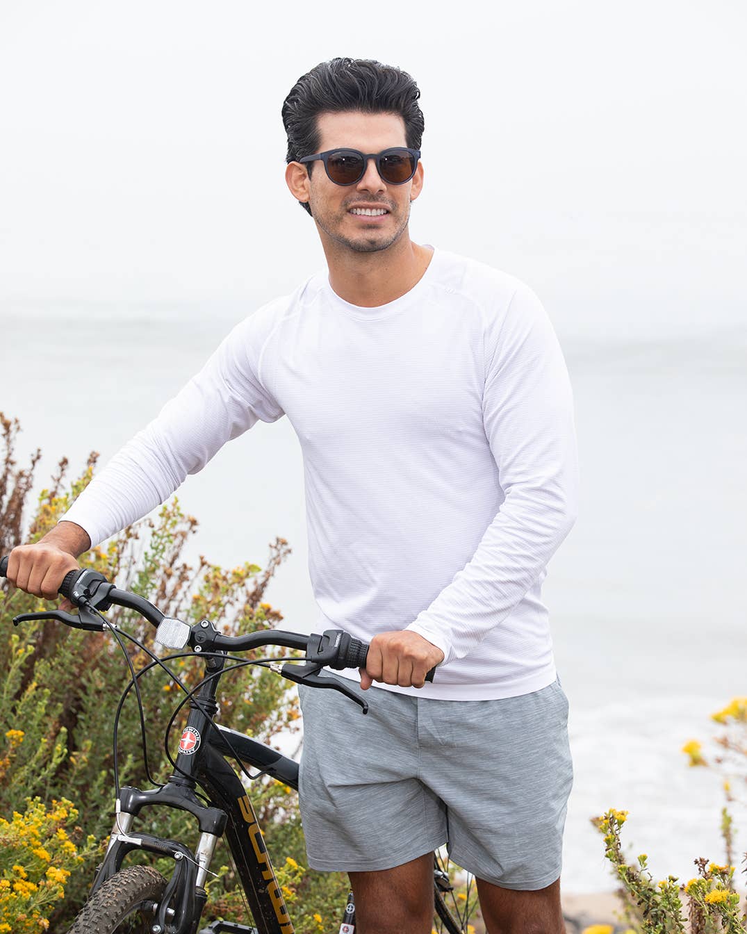 BP19883- Arches -  Soft Navy Blue / Brown Polarized Lens