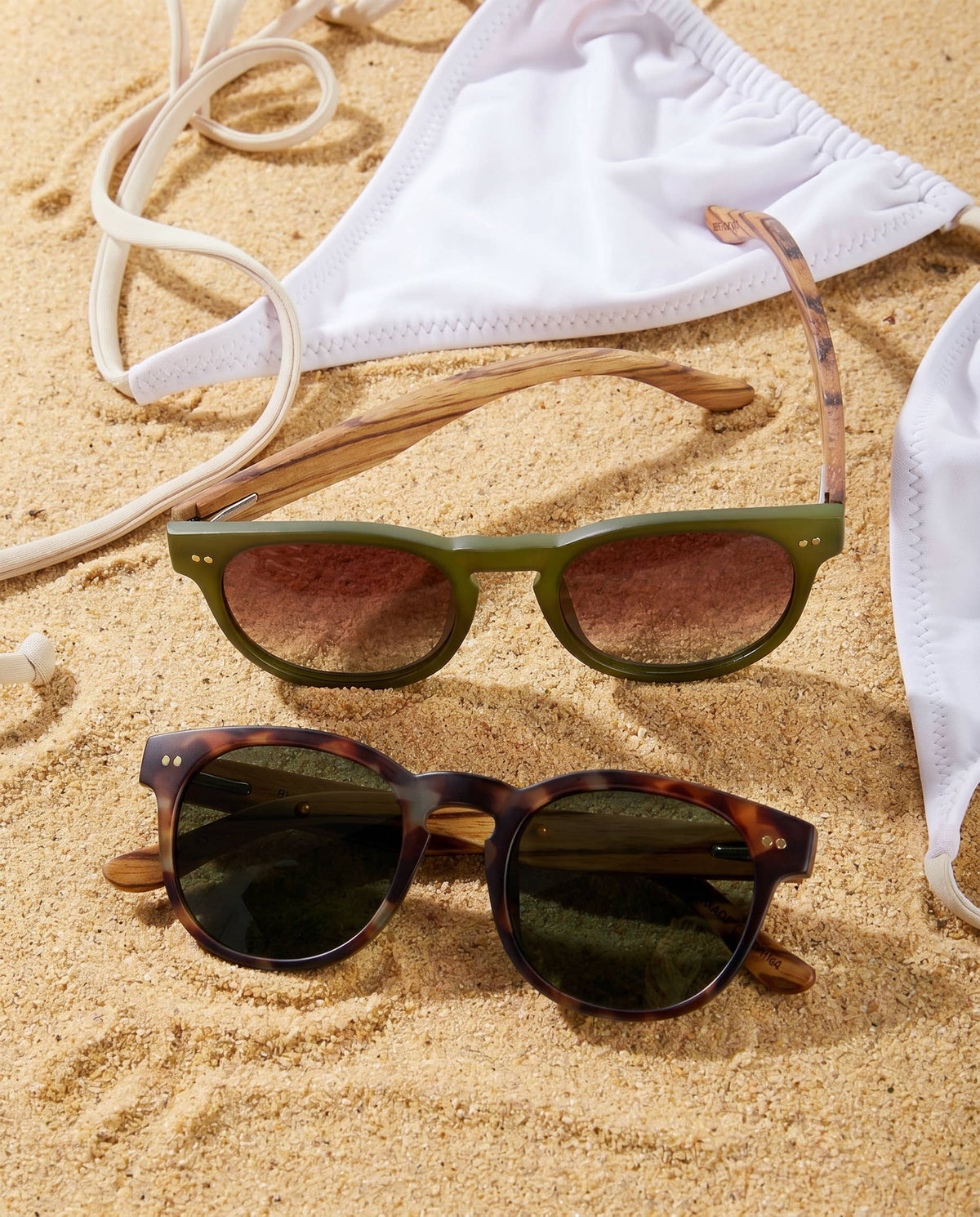 BP10171 NEW Indie - Matte Olive/Walnut Wood- Brown Polarized