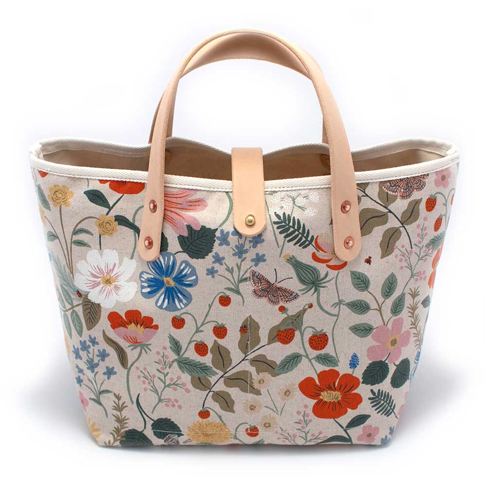 Spring Meadow Canvas All Day Mini Tote