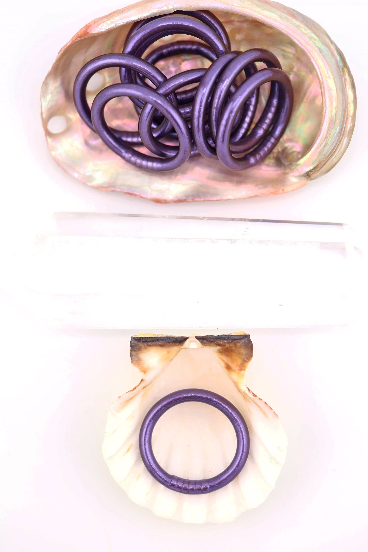 Buddhist Ring Thai Temple Rings, Colorful Kumlai (4 sizes)