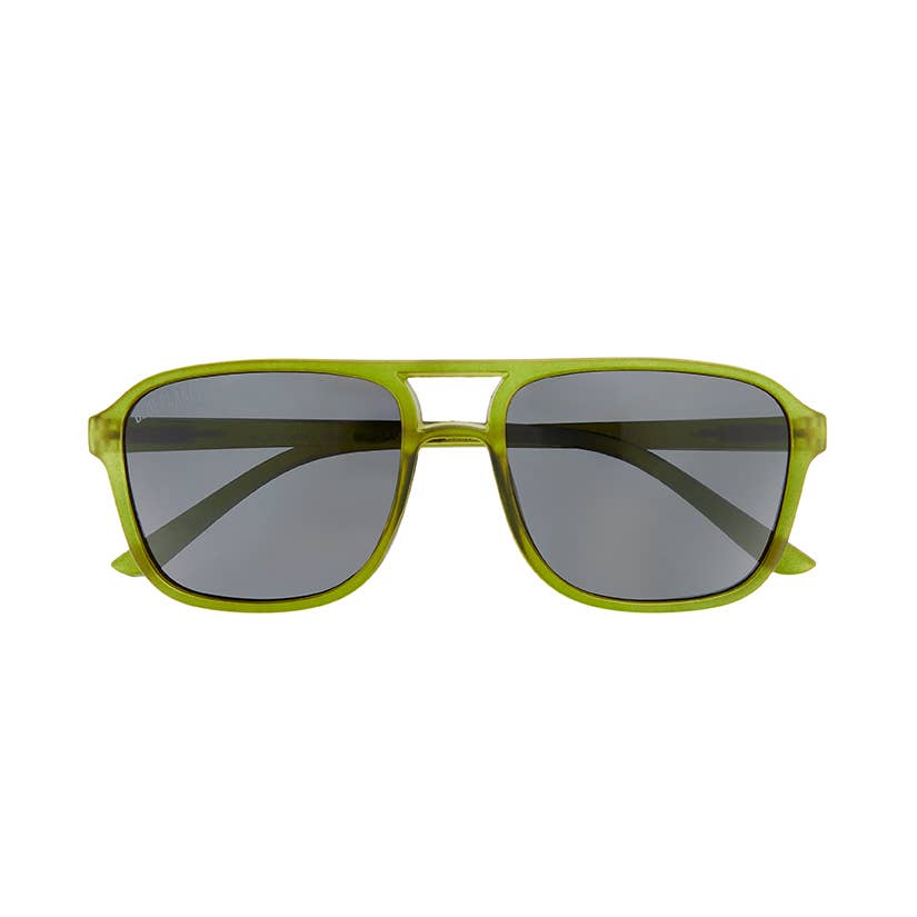 BP10454 NEW JAX Matte Green/Smoke Polarized Lens