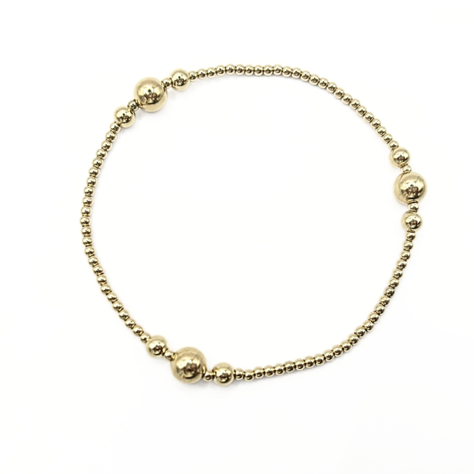 The Nantucket Collection 14k Gold- Filled Beaded Bracelets - #N7