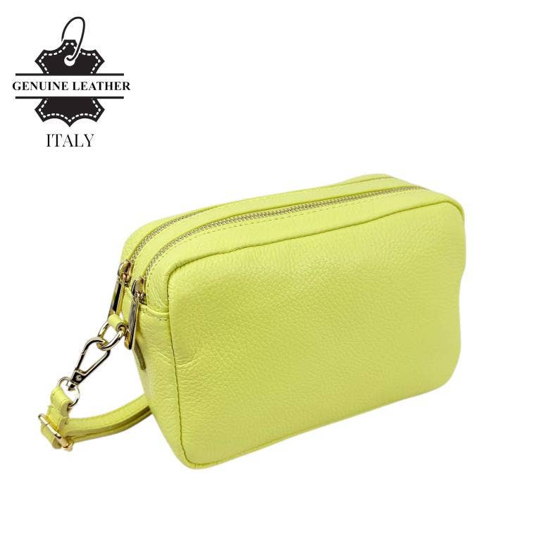 Grain Leather Shoulder Bag