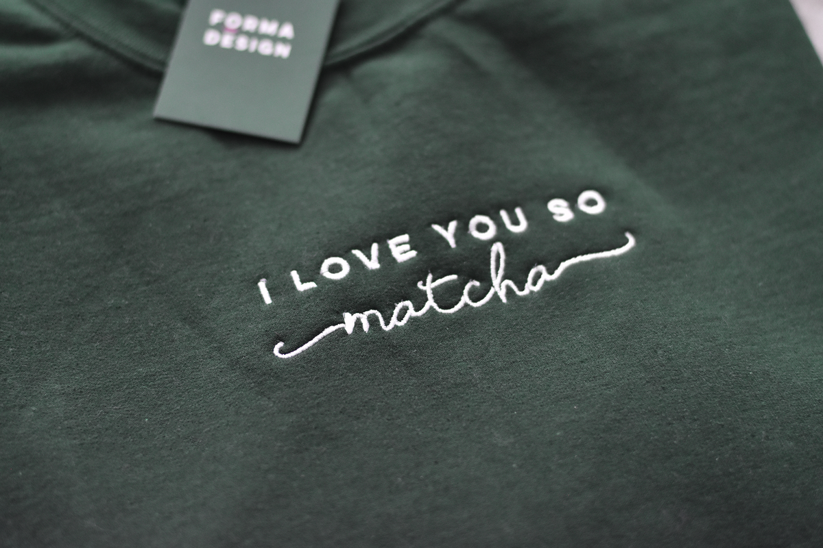 Custom Embroidered Sweatshirt - Unisex Personalised