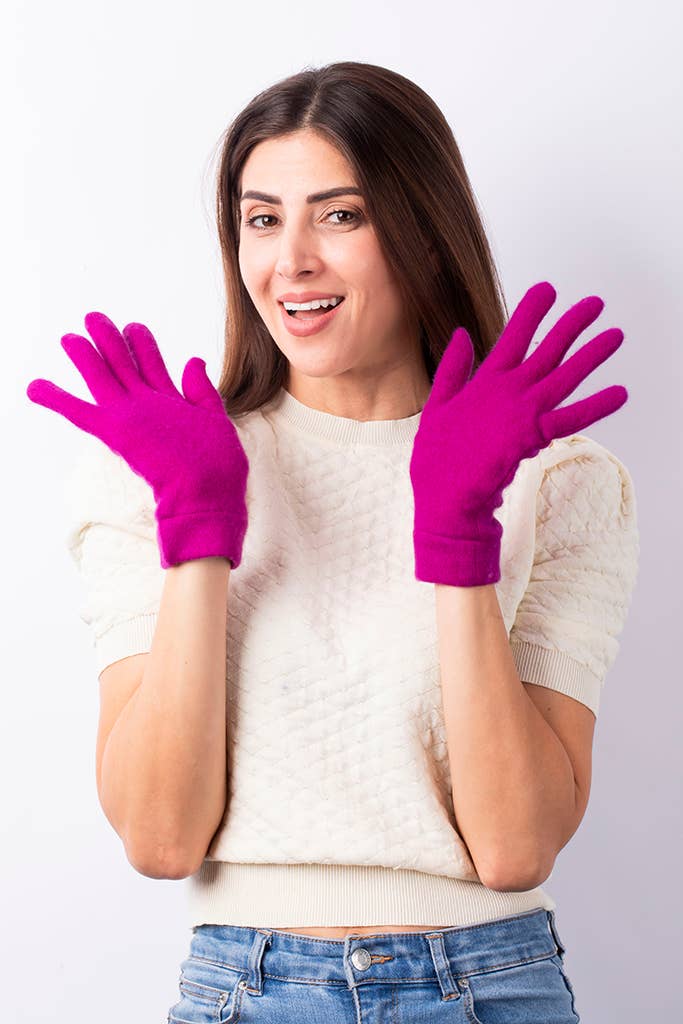 Pure Cashmere Classic Finger Gloves