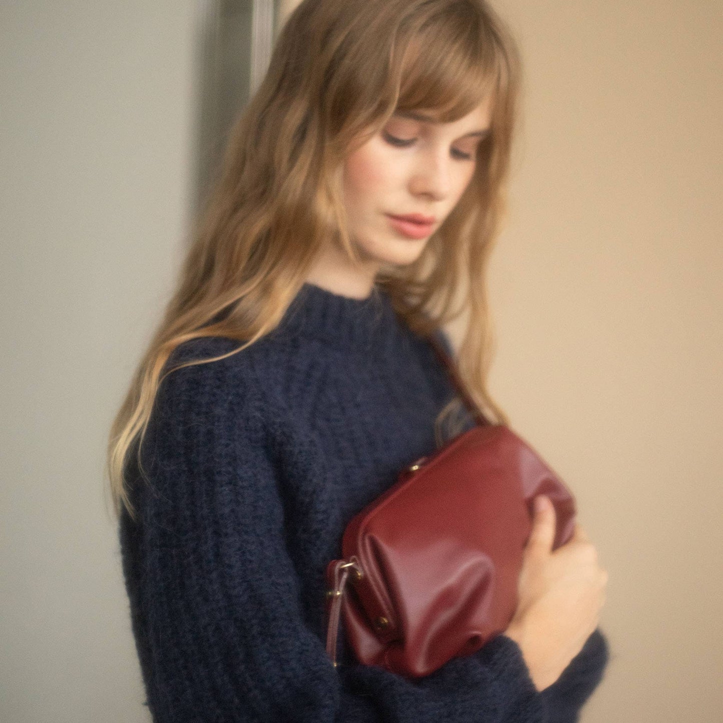 Rofe Bag M, burgundy