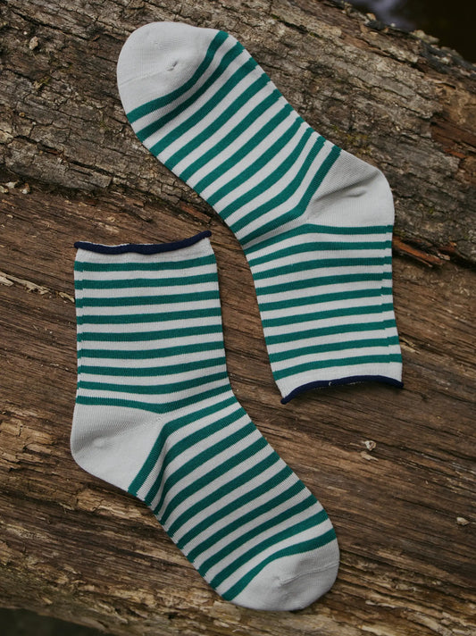 Bar Harbor Striped Socks