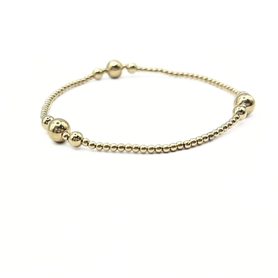 #KK -  The Nantucket Collection 14k Gold- Filled Beaded Bracelets - #N7