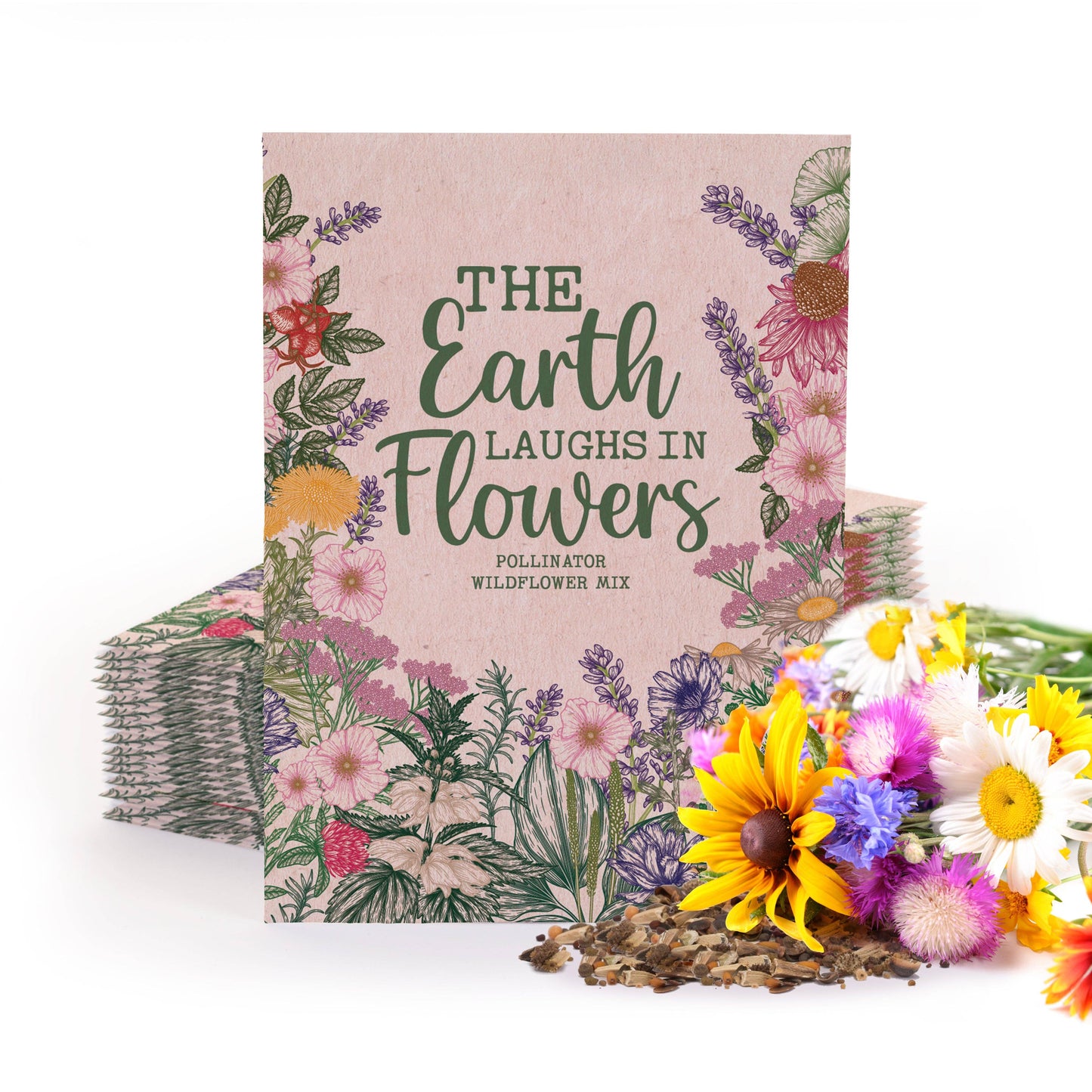 The Earth Laughs in Flowers - Wildflower Mix Seed Packets