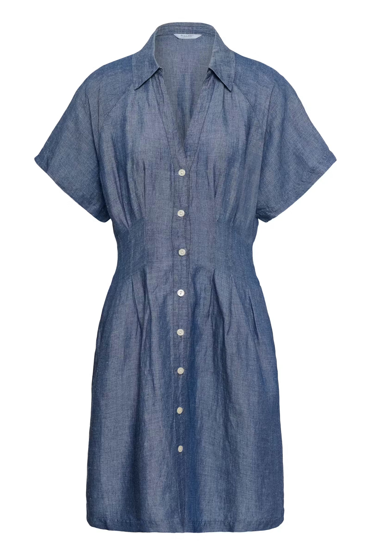 Betine Dress | Blue Chambray