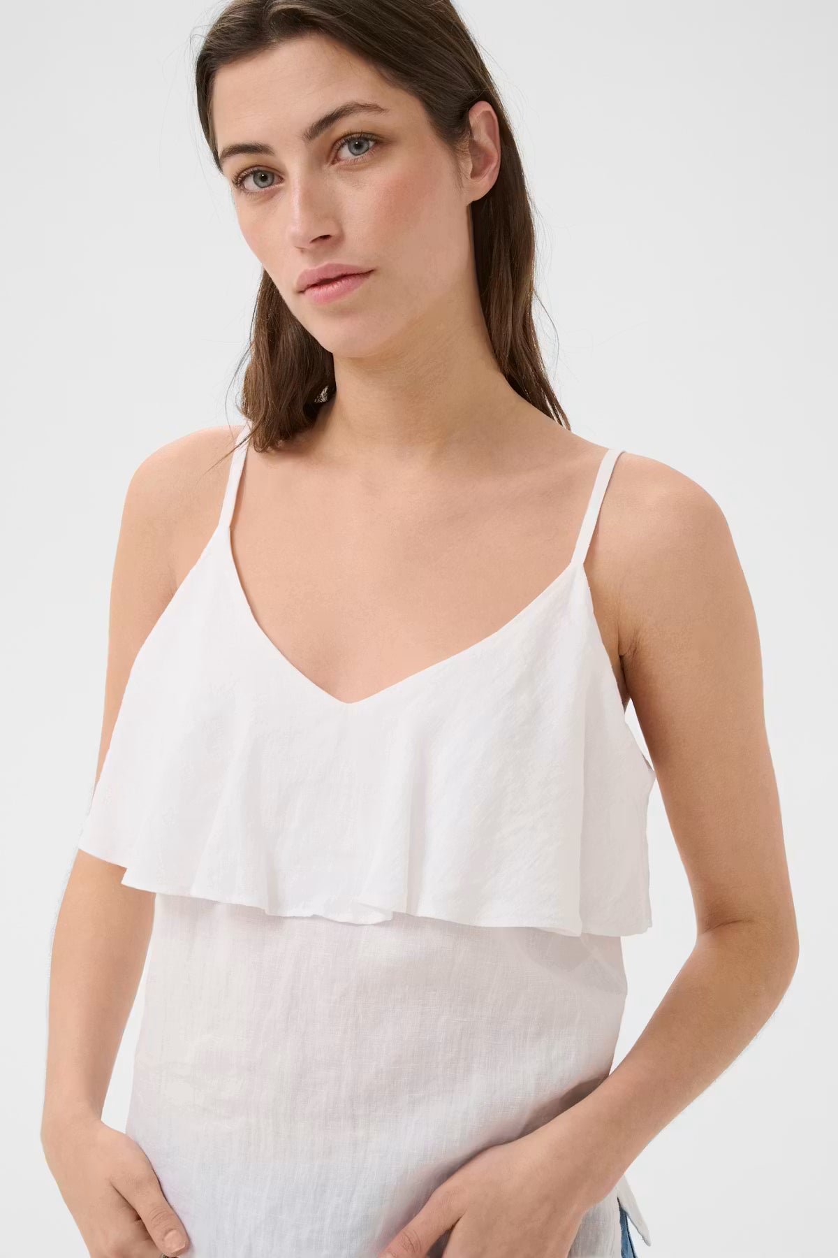 Brigita Top | Bright White