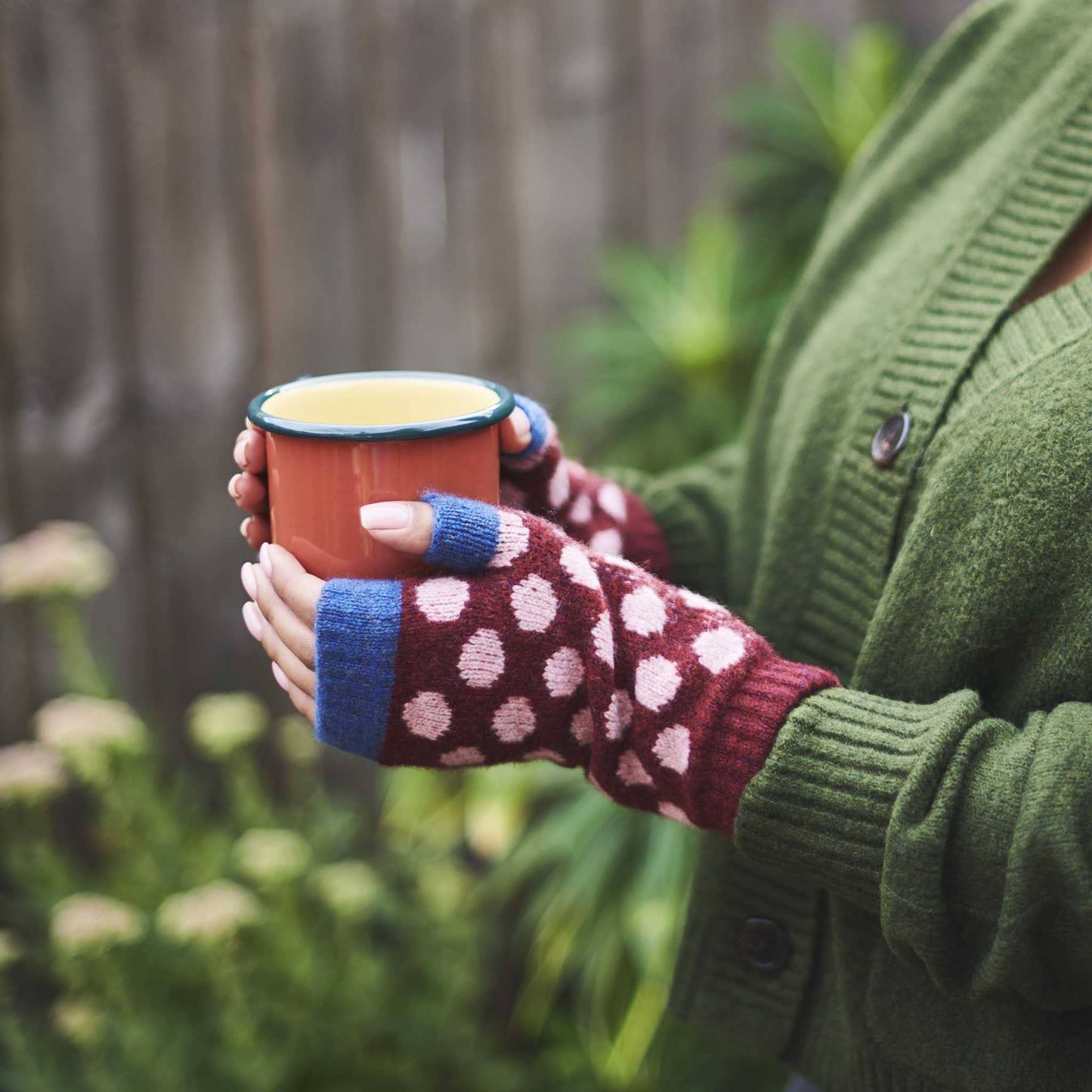 Women's Lambswool Wrist Warmers