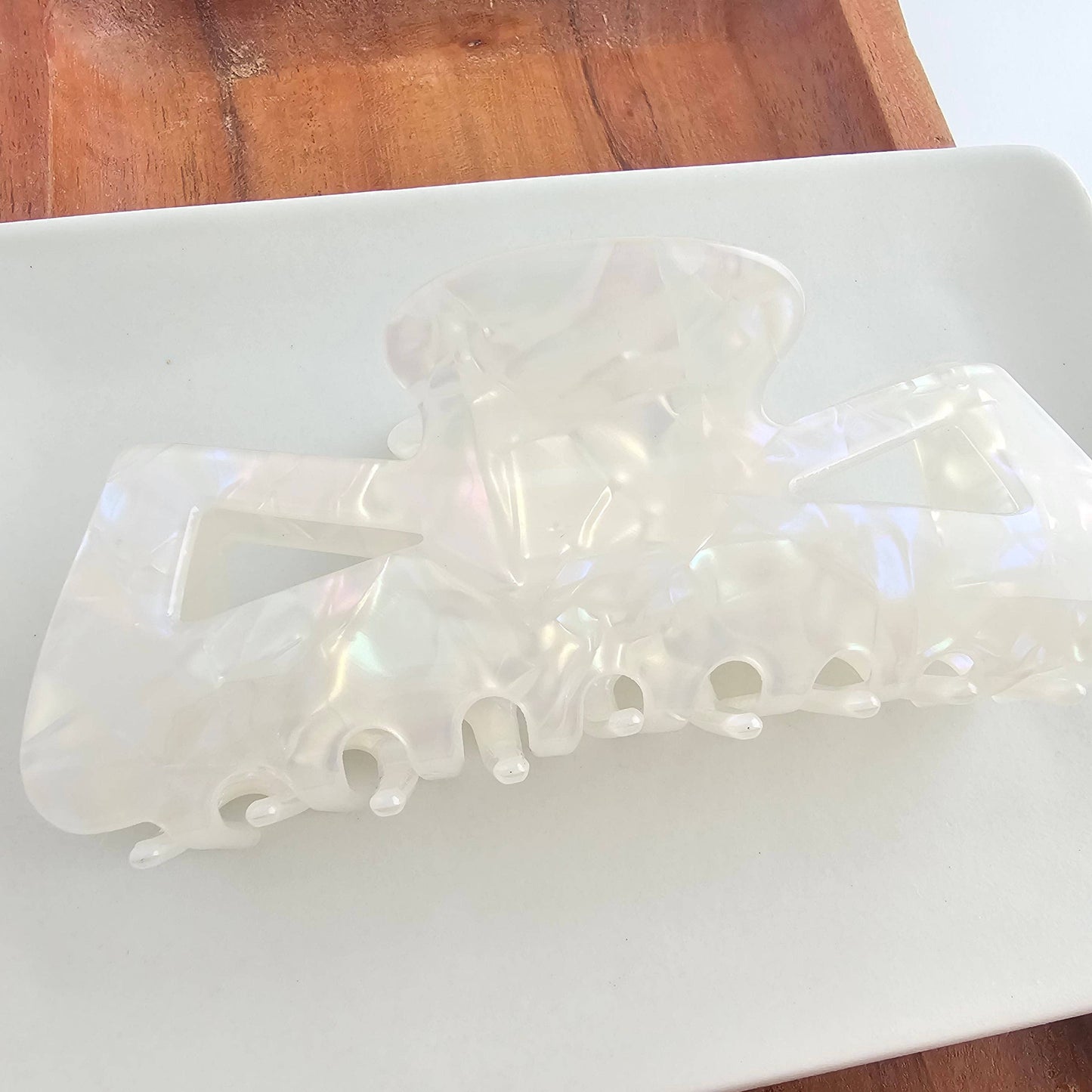 Beverly Hair Claw - Opalite