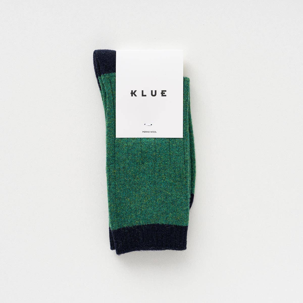KLUE Merino Wool socks with Bands | Green and Black