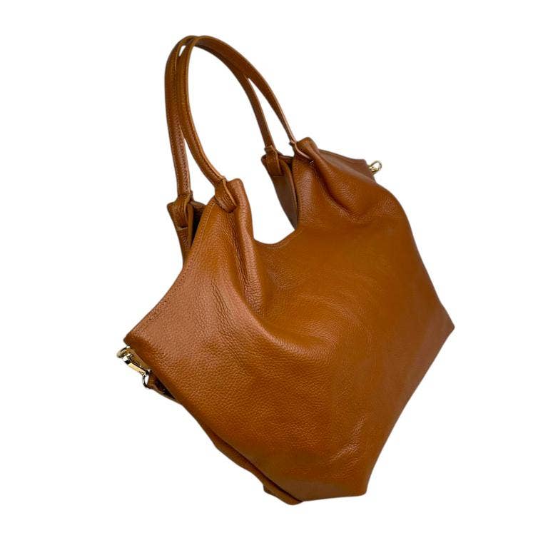 Italian Leather Large Capacity Shoulder Bag