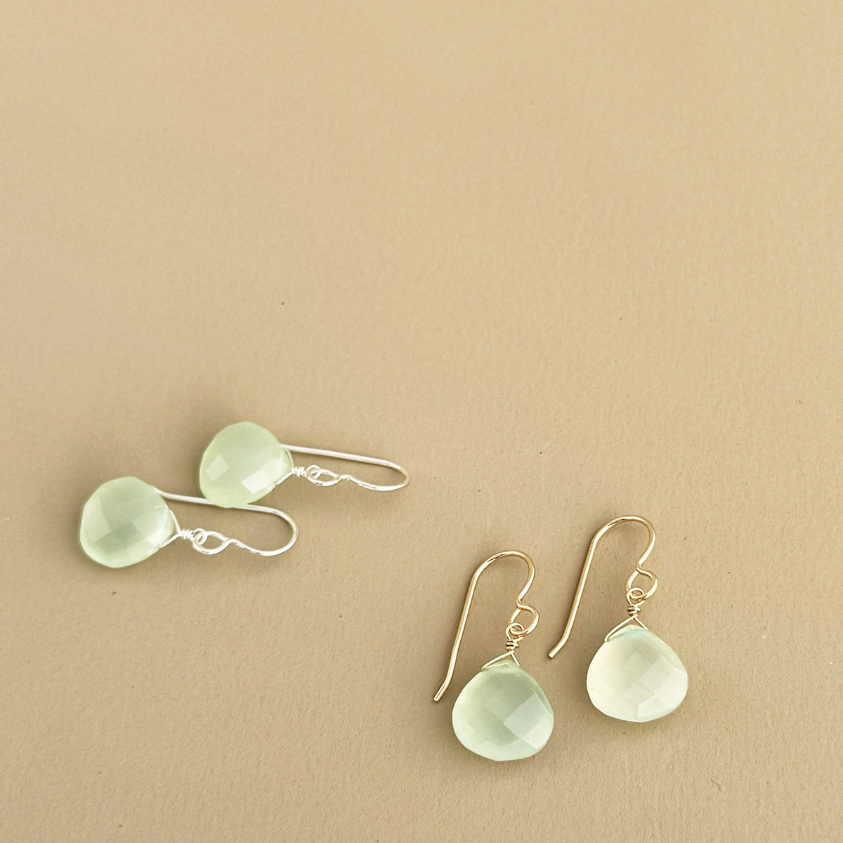 Blue Chalcedony Earrings