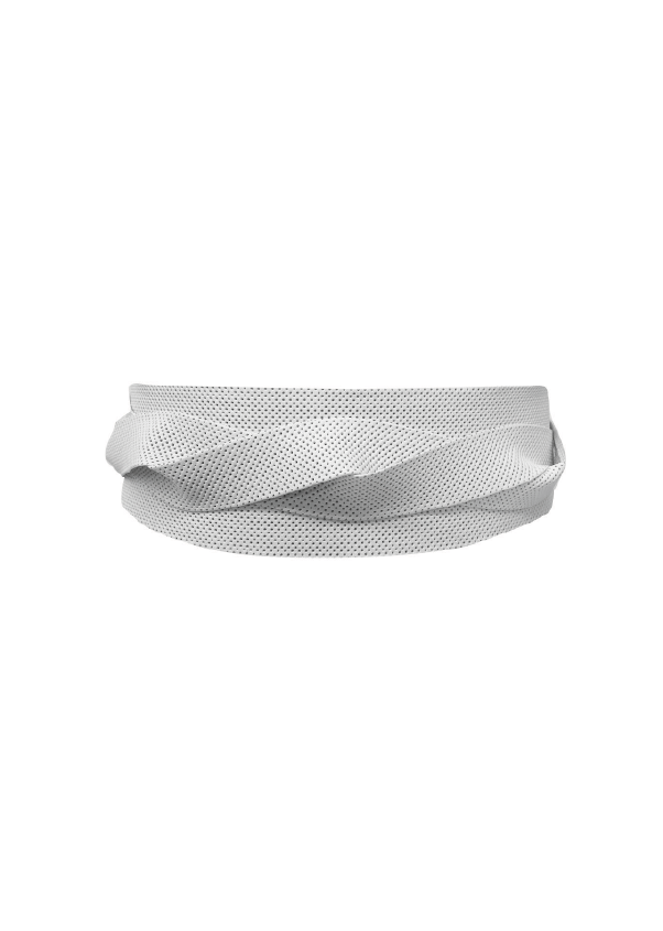 Wrap Belt | White Perforated