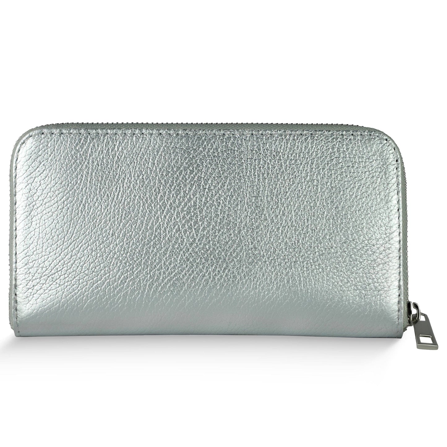 Italian Genuine Metallic Calf Leather Wallet 651088