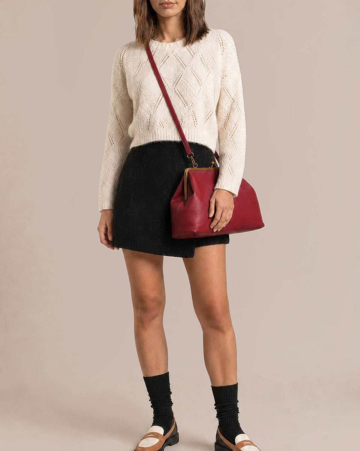Grace Oversized Clutch w/ Strap