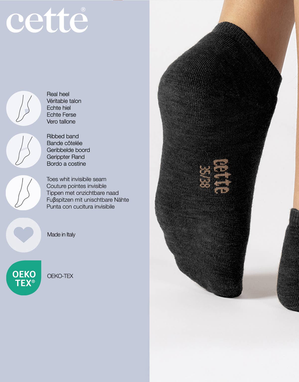Merino Wool Footies Wool Invisible Socks Trainer Warm Socks