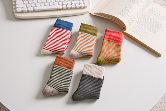 Striped Cotton Socks