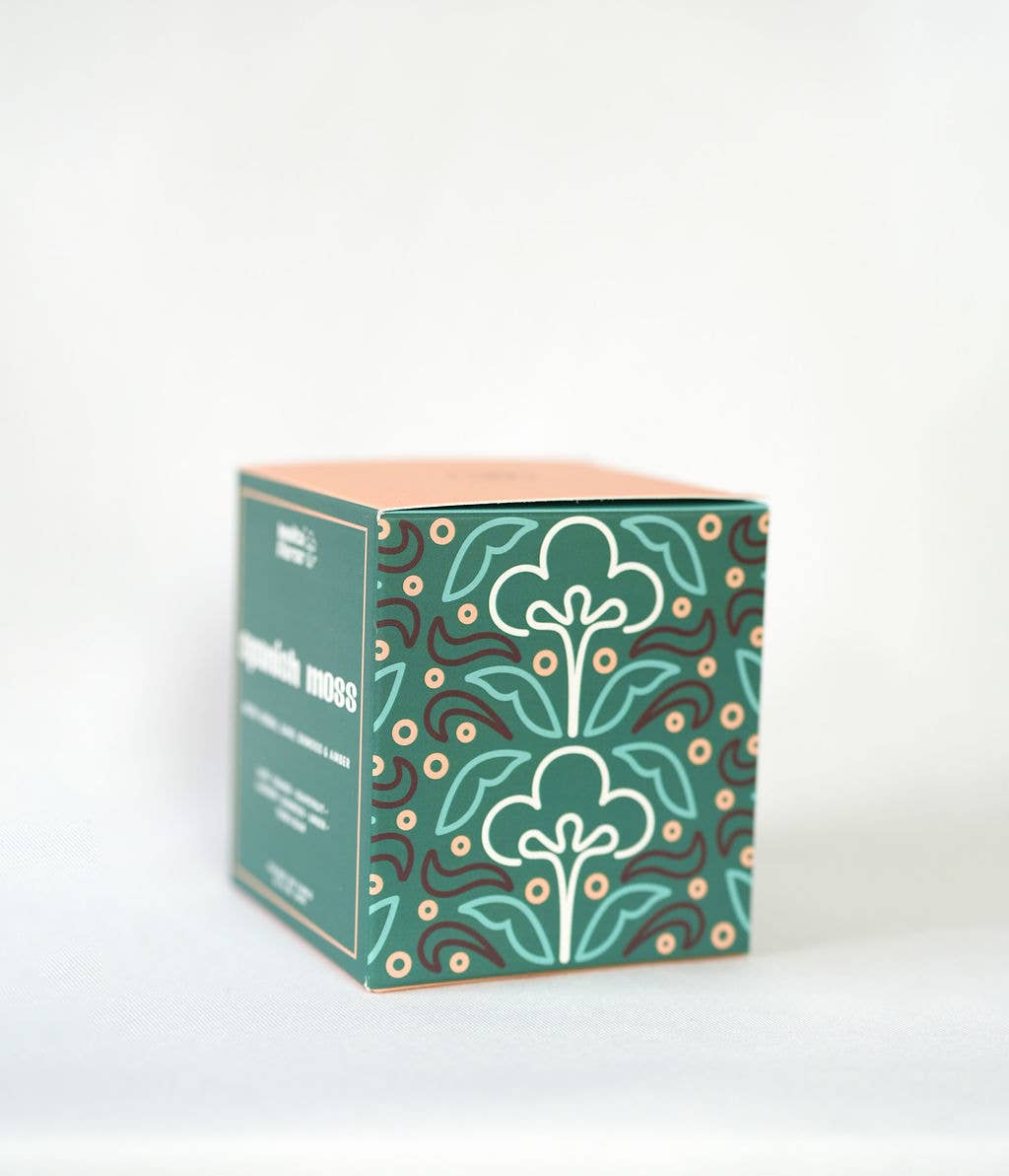 Spanish Moss Candle | Herbal Sage, Oakmoss & Amber Candle