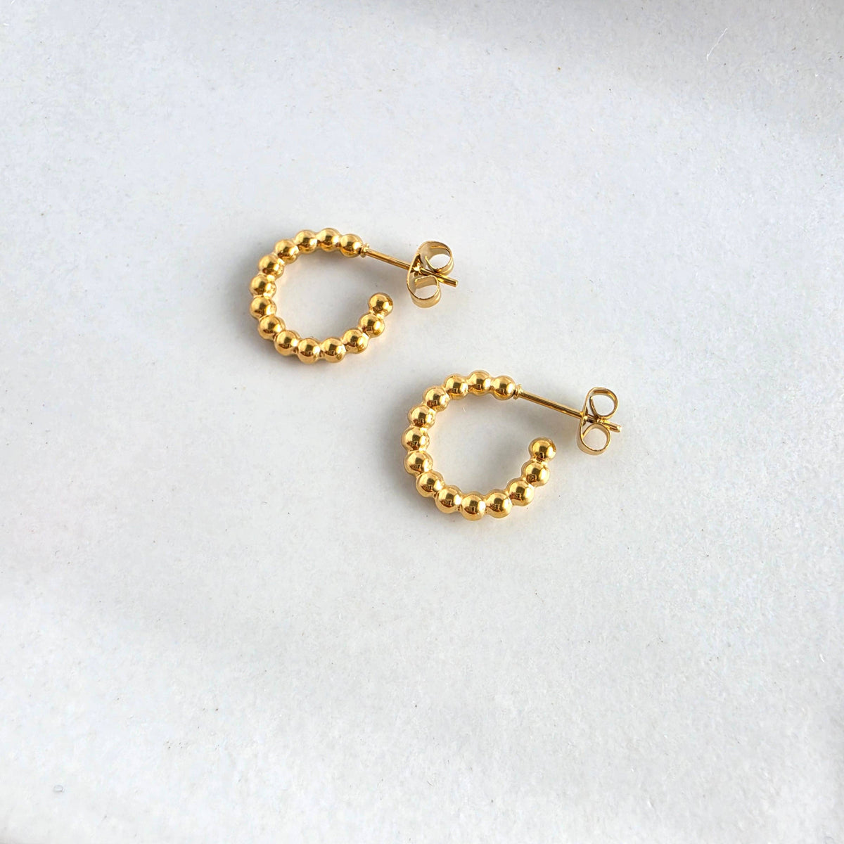 Luxe Bridget Hoops - Gold // Earrings, Jewelry, Tarnish Free