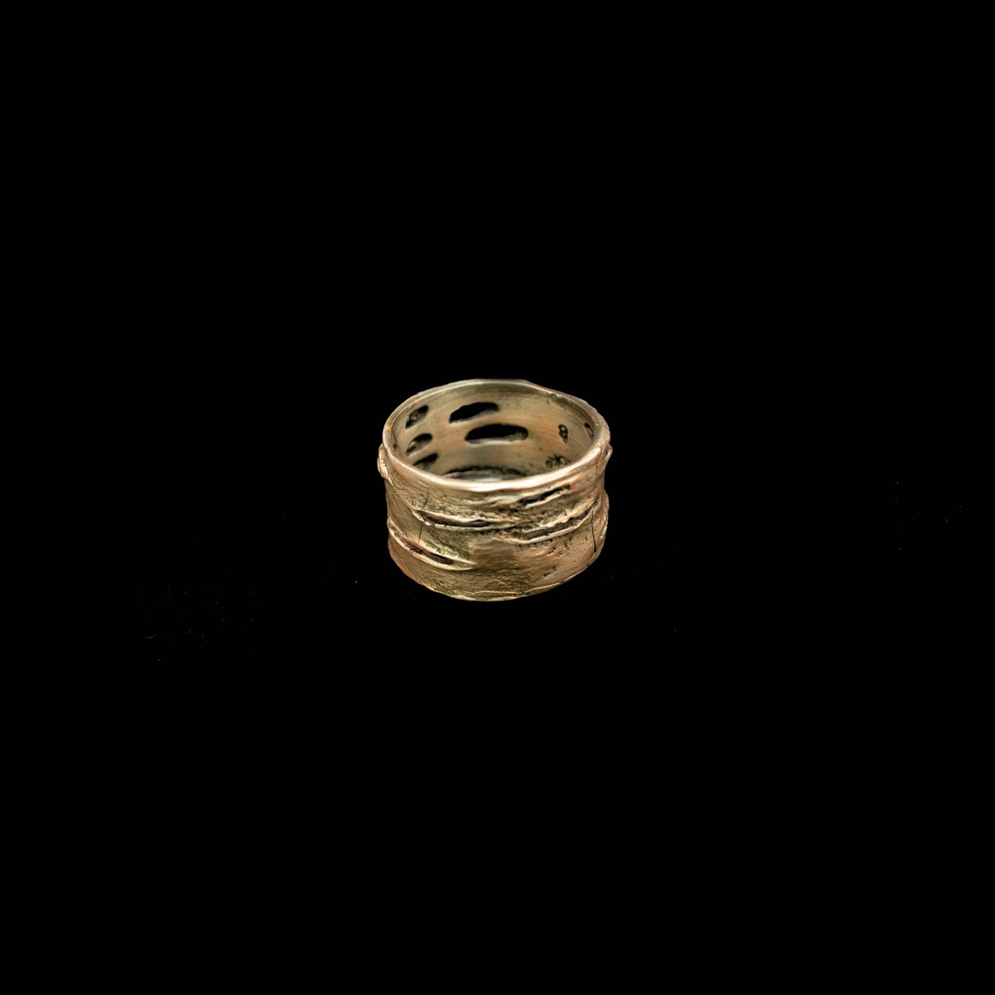 Birch Bark Medium Ring (6)