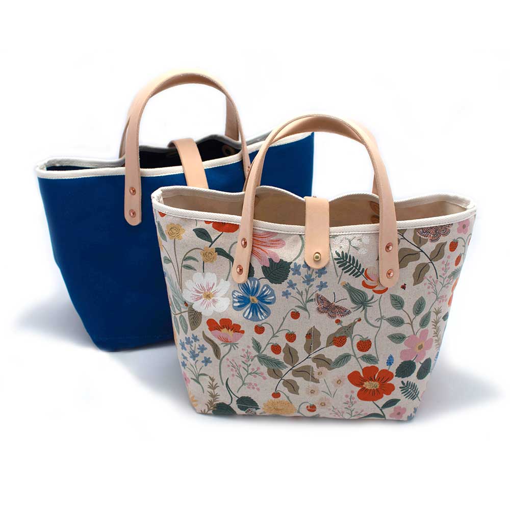 Spring Meadow Canvas All Day Mini Tote