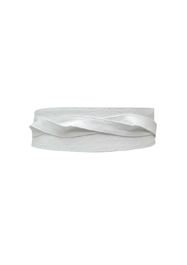 Wrap Belt | White Perforated