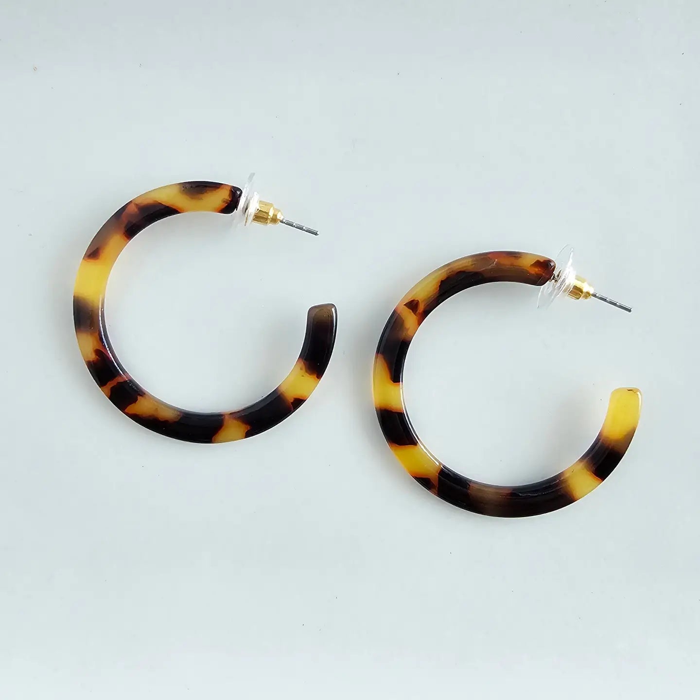 Camy Hoops - Tortoise