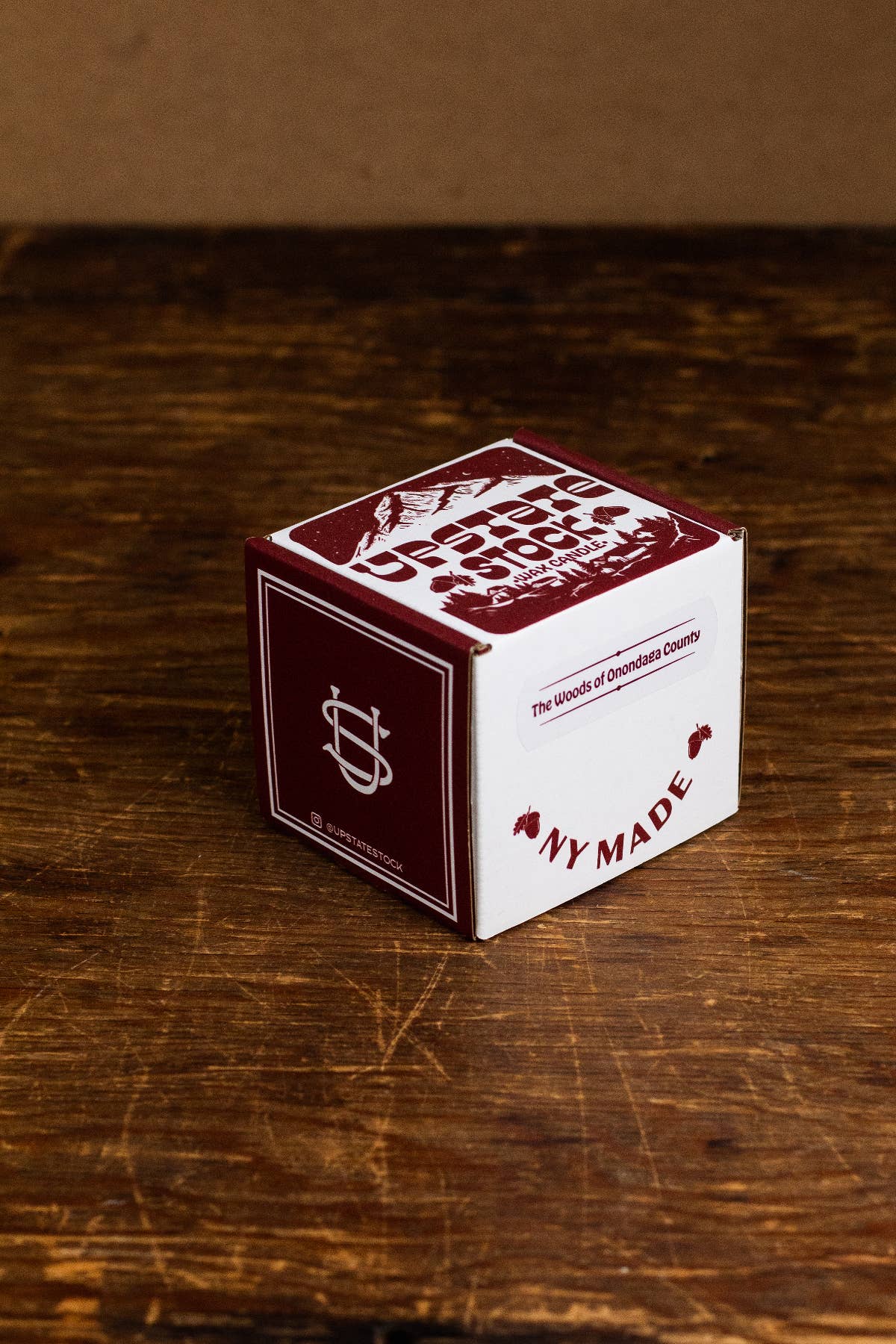 The Woods of Onondaga County Coconut Wax Candle