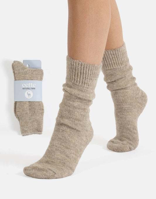 Alpaca Wool Socks, Women Socks, Cosy socks