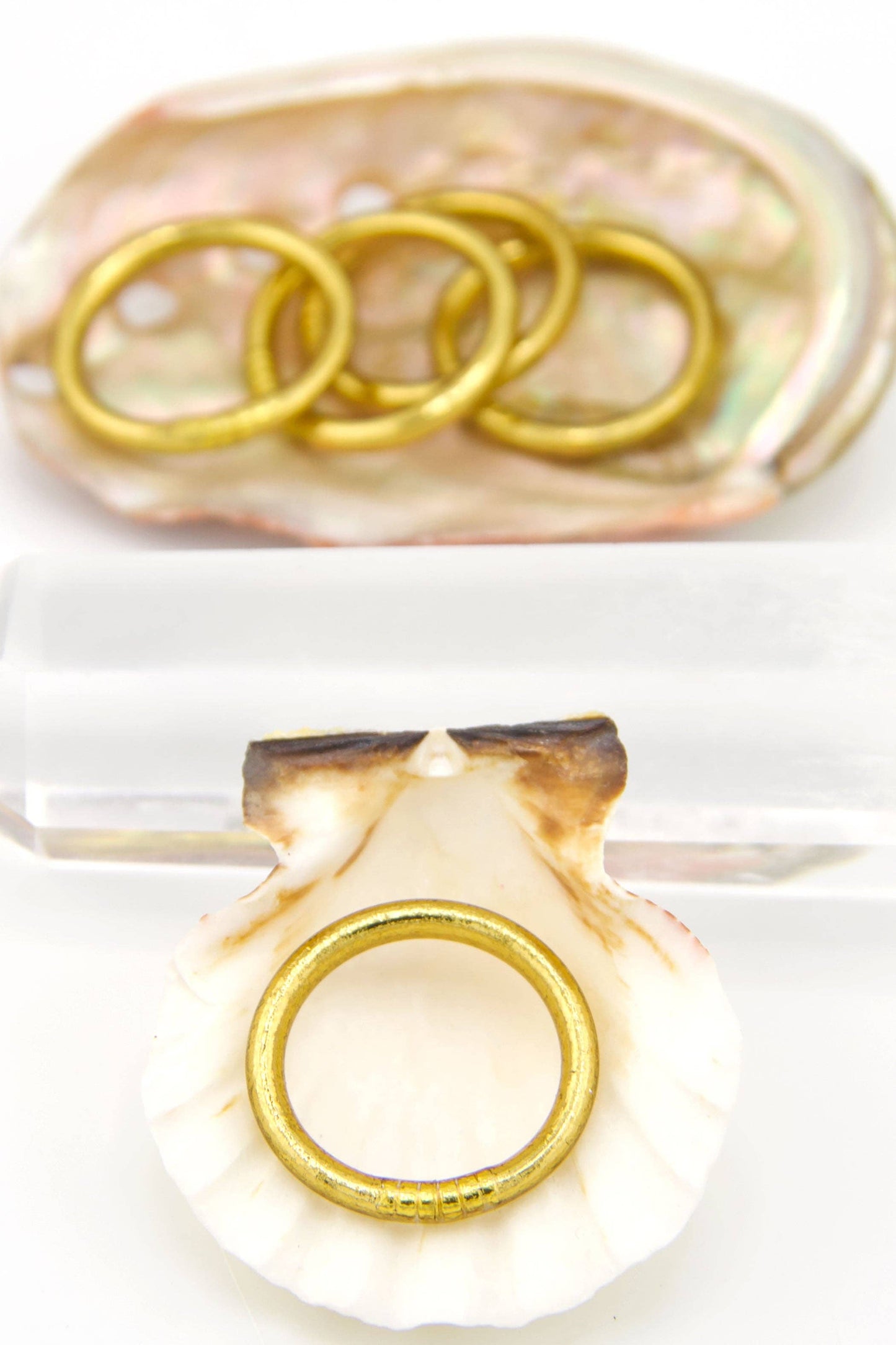 Buddhist Ring Thai Temple Rings, Colorful Kumlai (4 sizes)