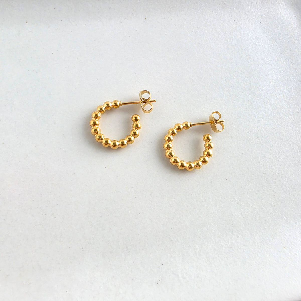 Luxe Bridget Hoops - Gold // Earrings, Jewelry, Tarnish Free