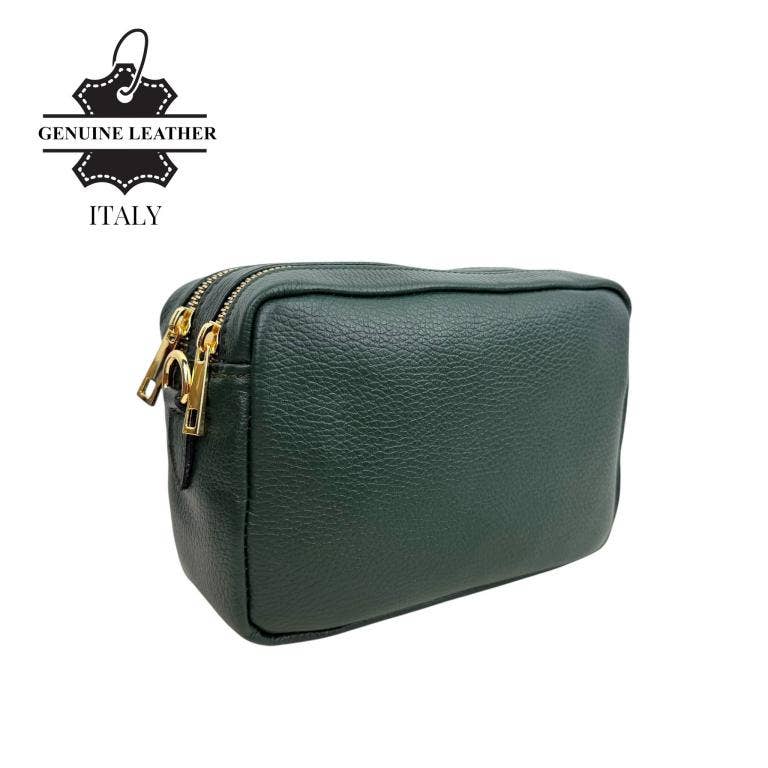 Grain Leather Shoulder Bag