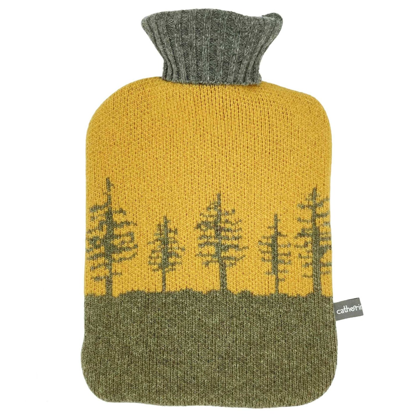 Hot Water Bottle w/ Merino Lambswool Cover