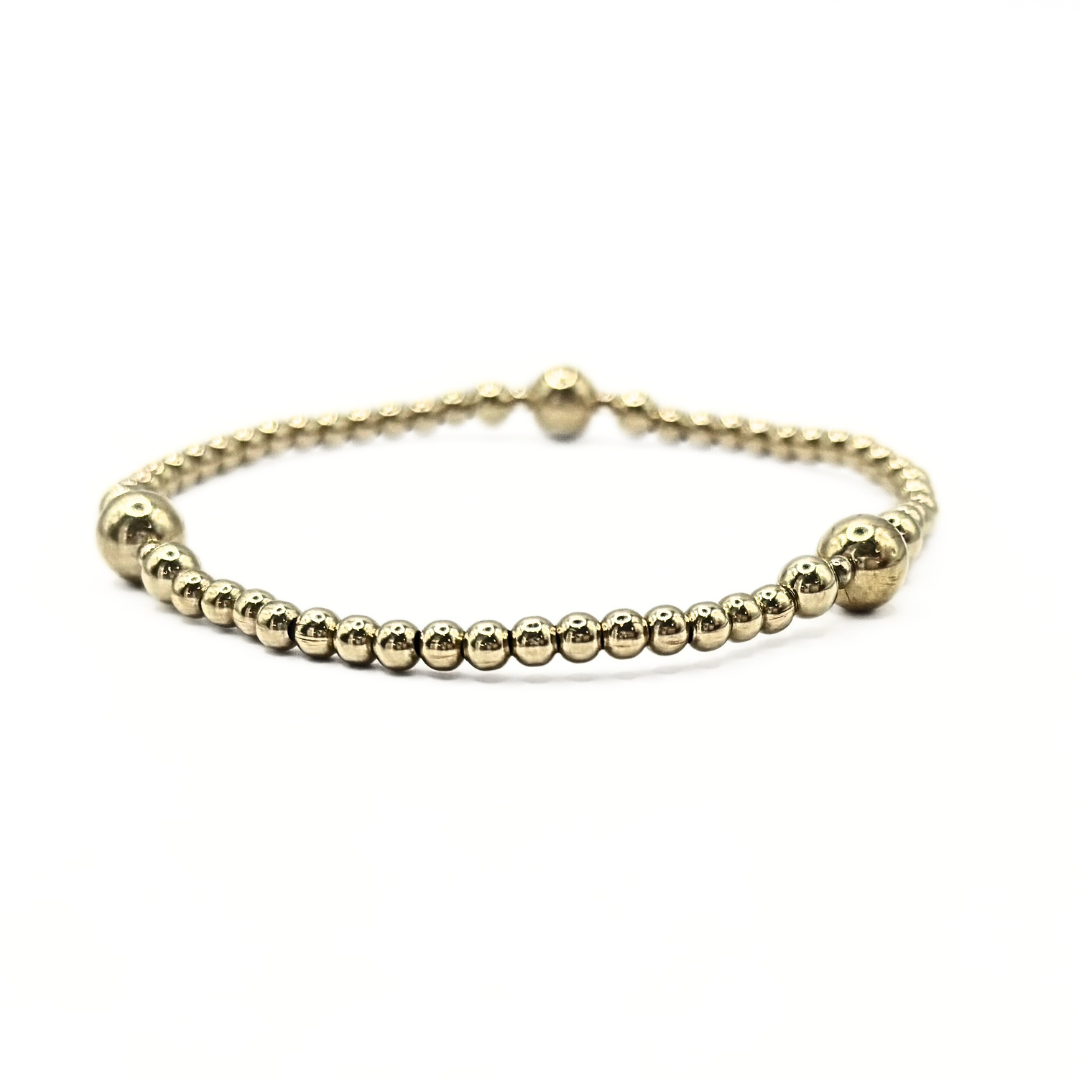 #KK -  The Nantucket Collection 14k Gold- Filled Beaded Bracelets - #N7