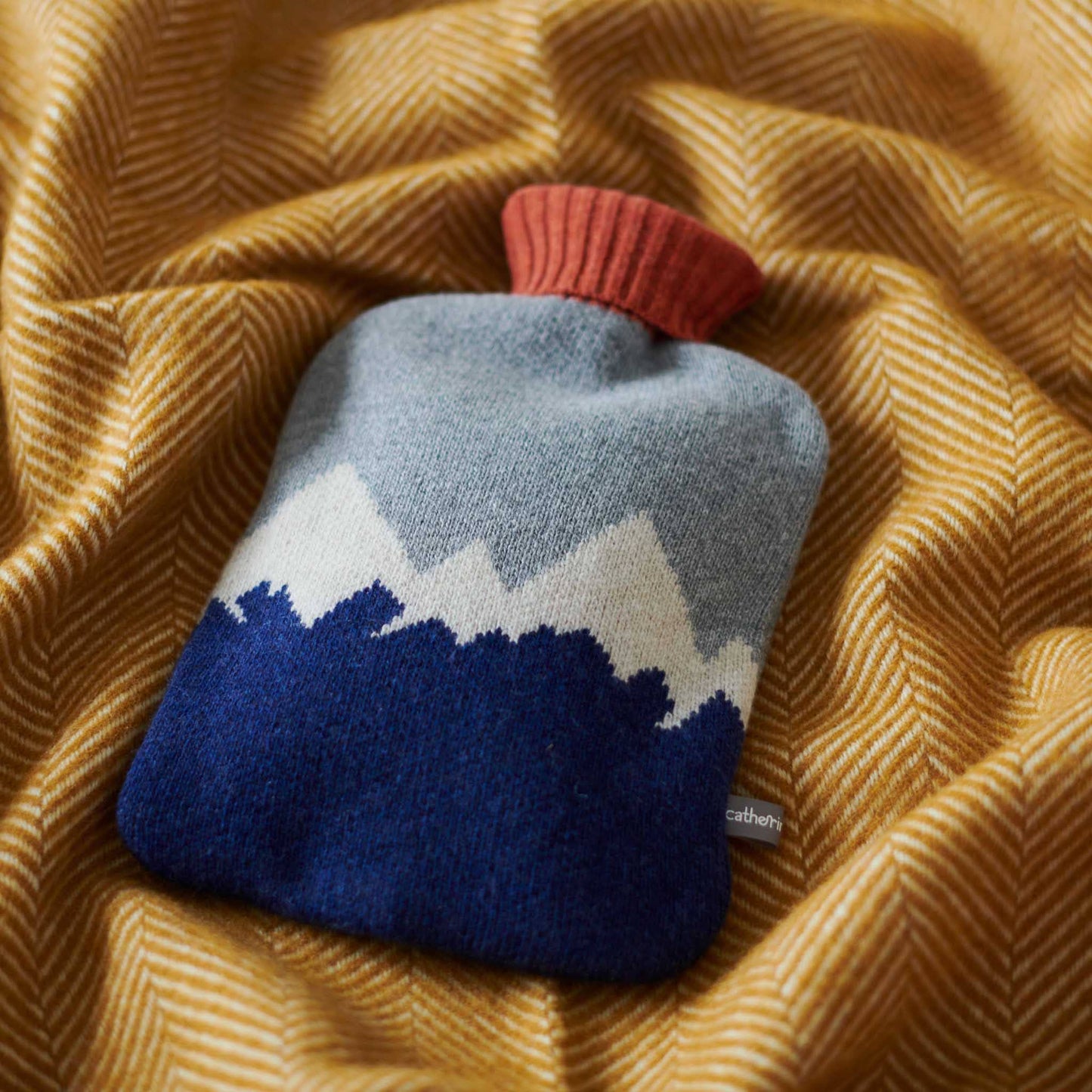 Hot Water Bottle w/ Merino Lambswool Cover