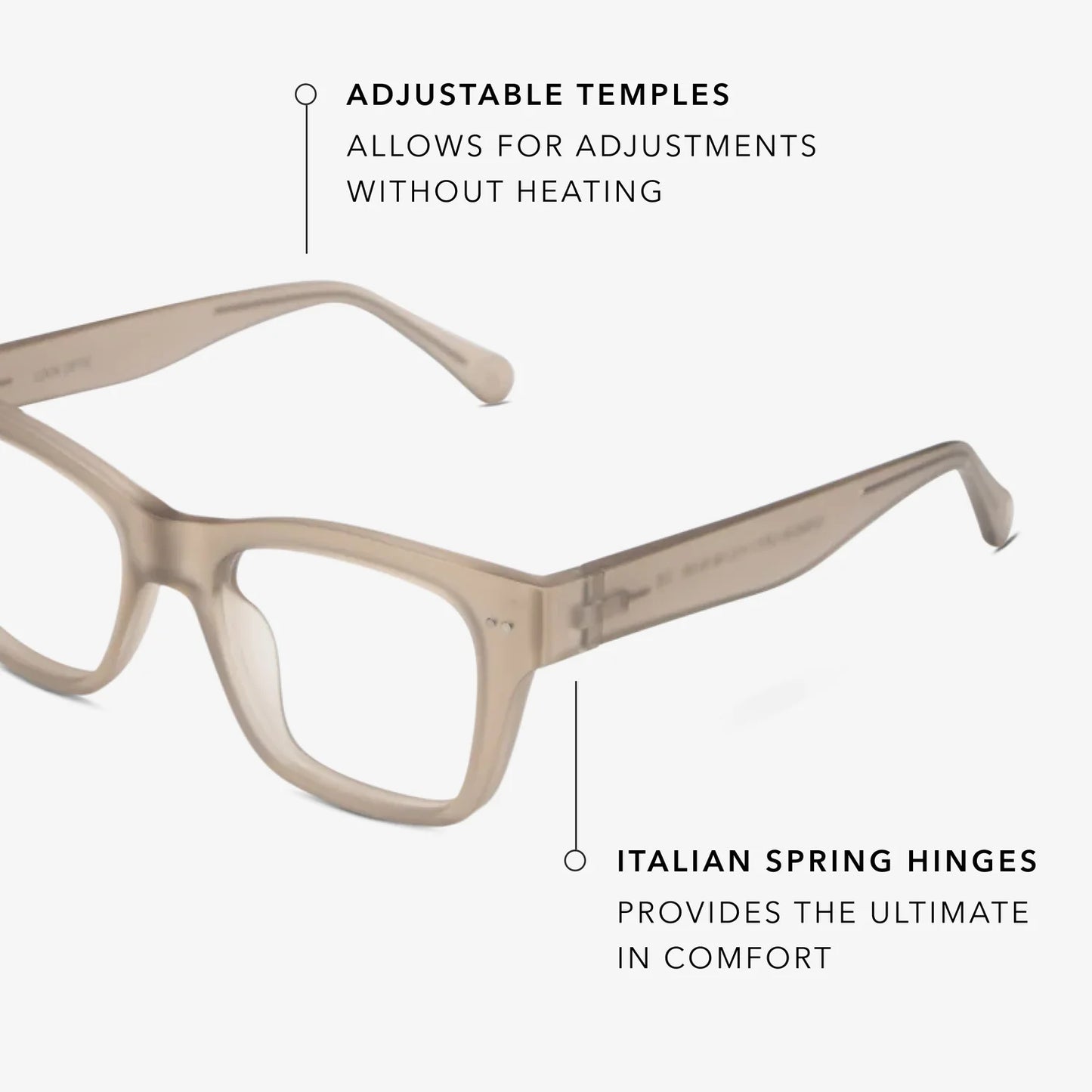 Cosmo Readers | Taupe