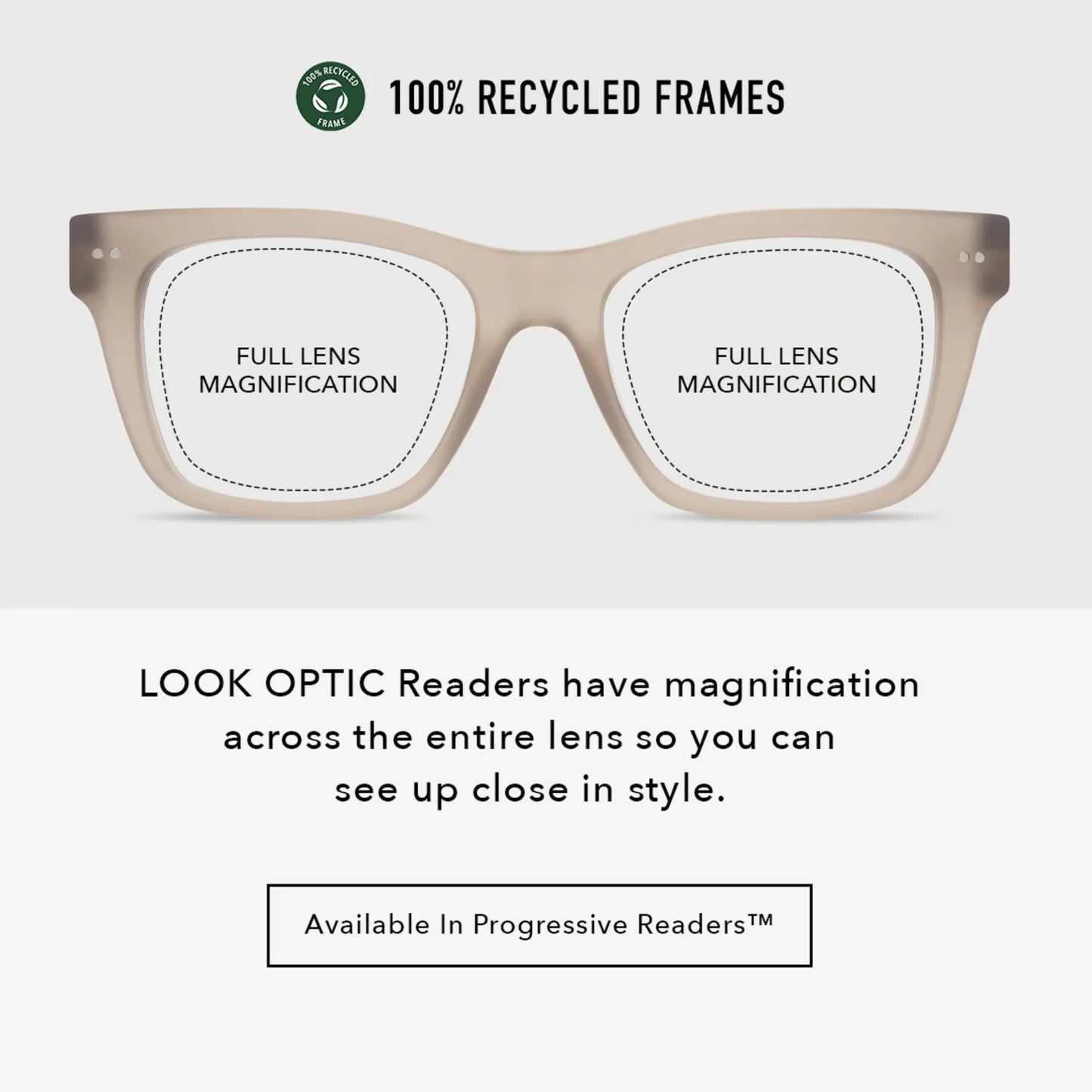 Cosmo Readers | Taupe