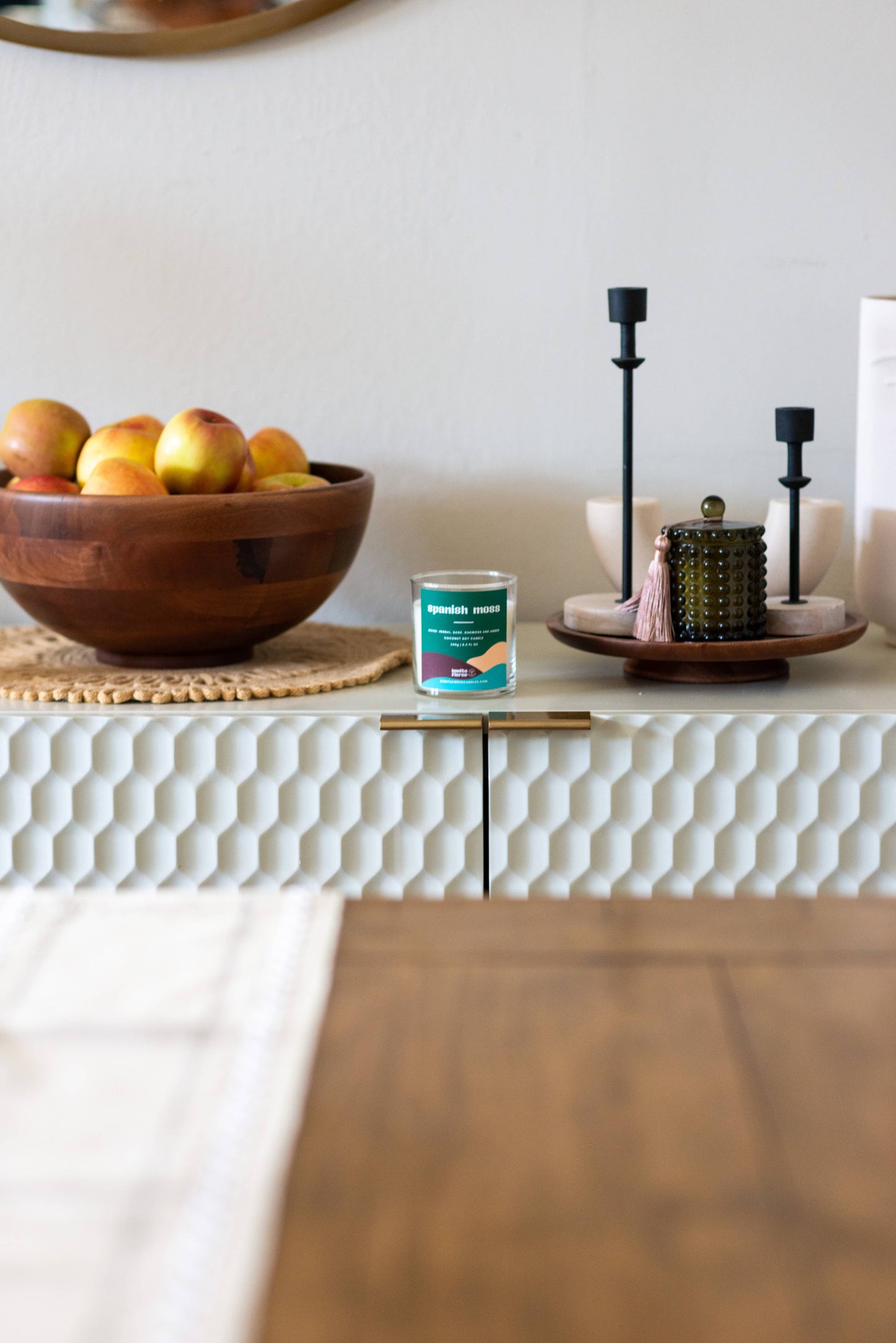 Spanish Moss Candle | Herbal Sage, Oakmoss & Amber Candle