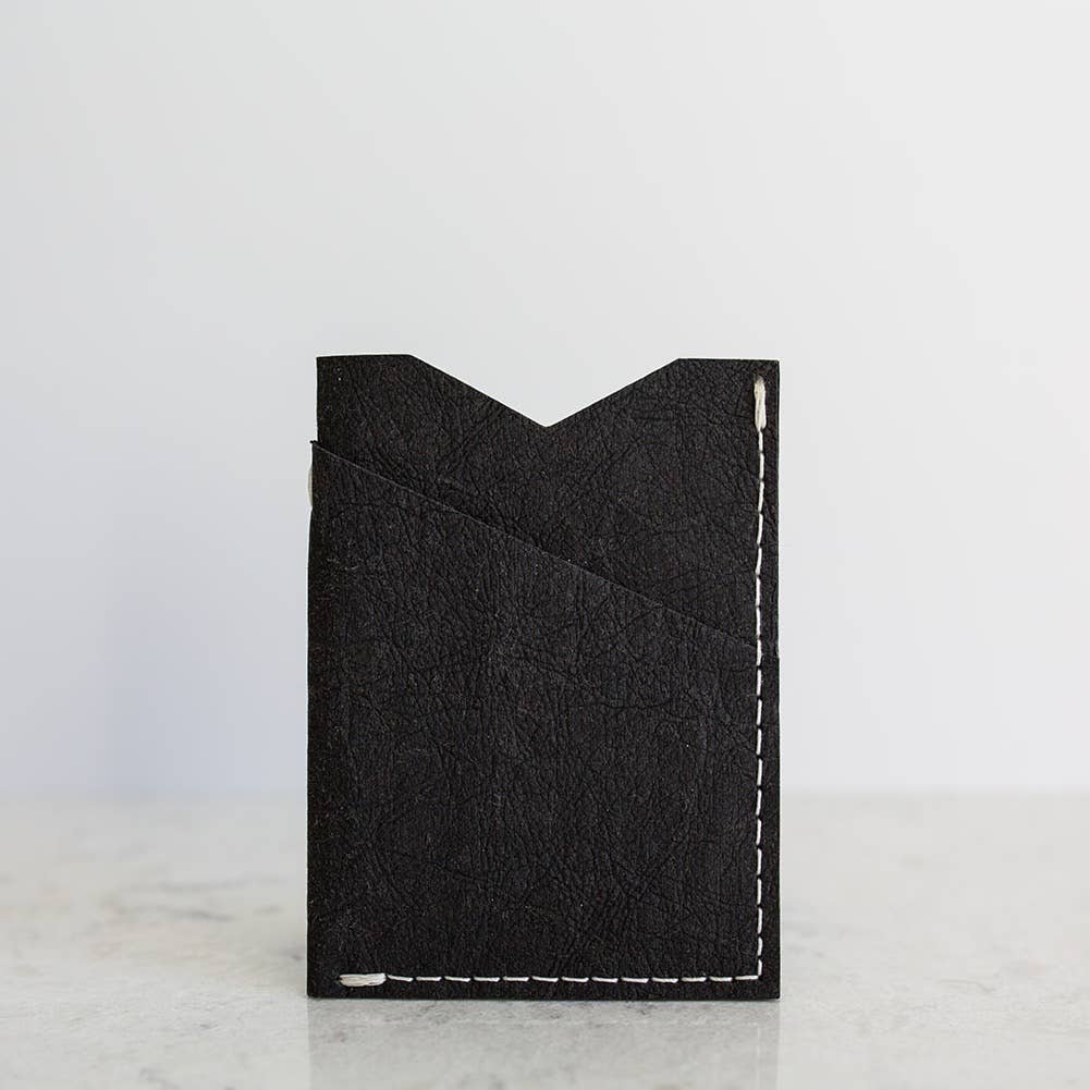 Washable Paper Essential Card Holder: Stone