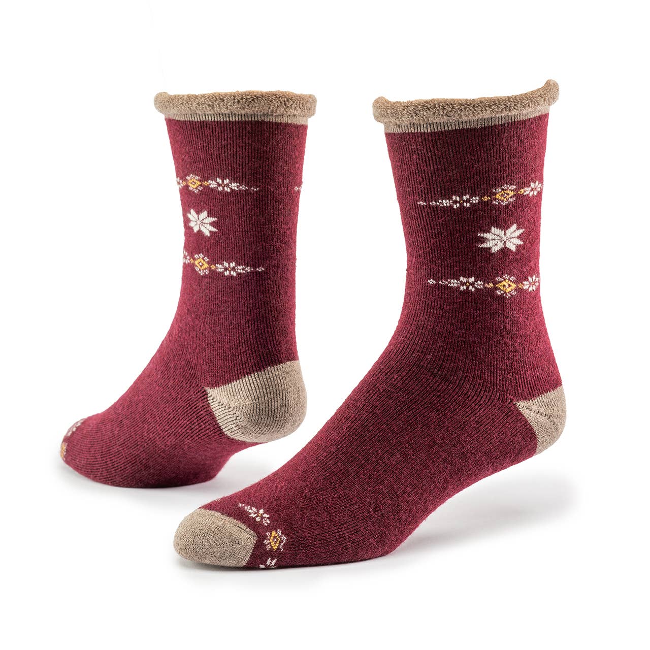 Wool Holiday Snuggle Socks